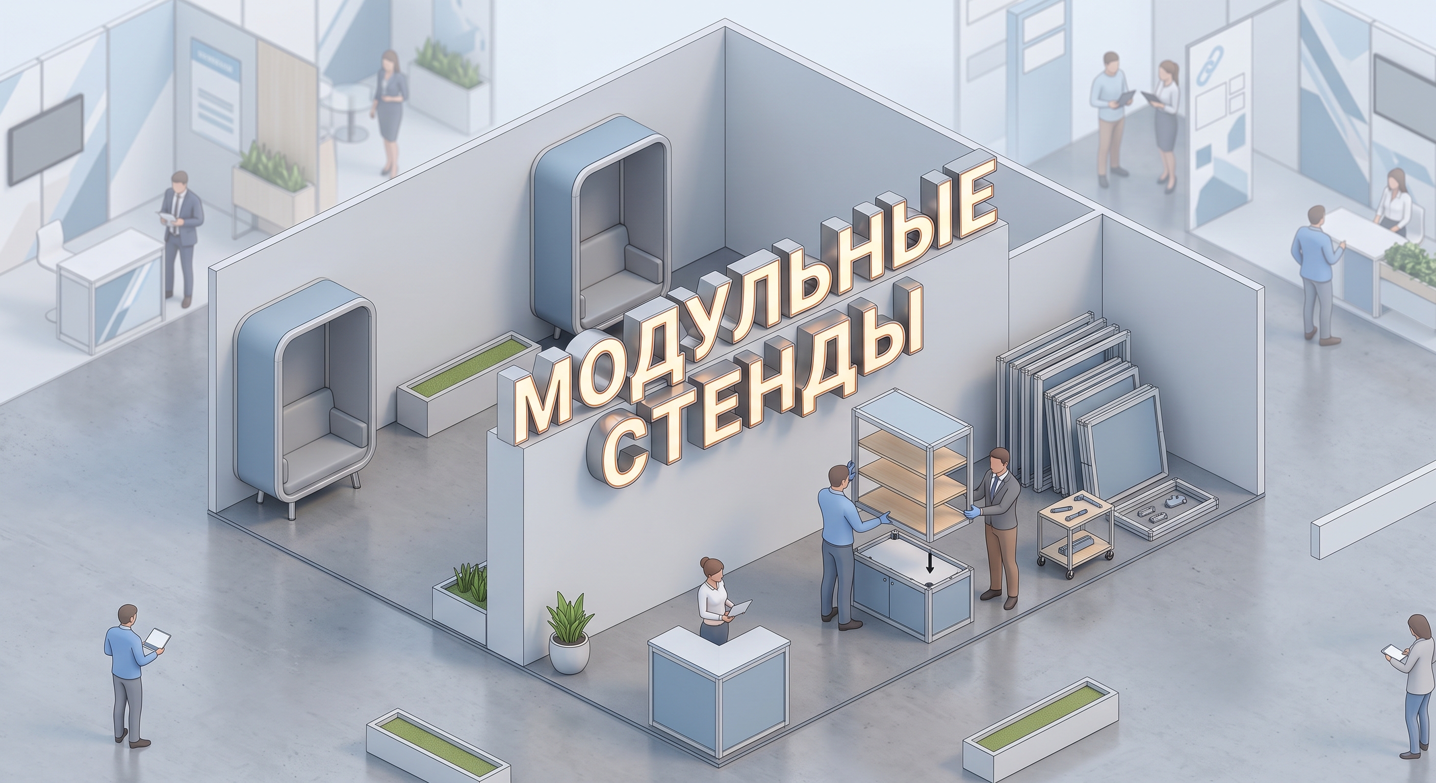 Модульный стенд